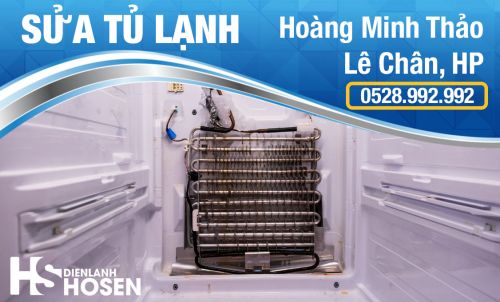Sửa tủ lạnh chuyên nghiệp Hoàng Minh Thảo, quận Lê Chân, Hải Phòng |Sửa ngay tại nhà