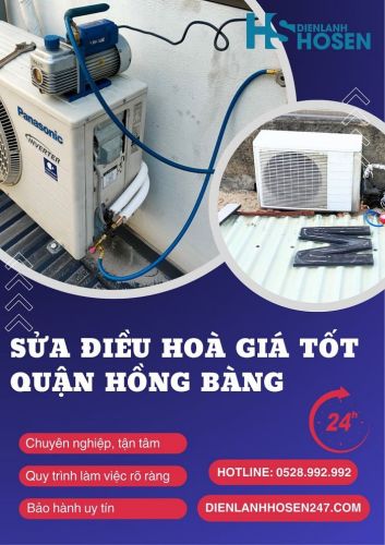Sửa điều hòa tại Quận Hồng Bàng Hải Phòng giá rẻ 2024