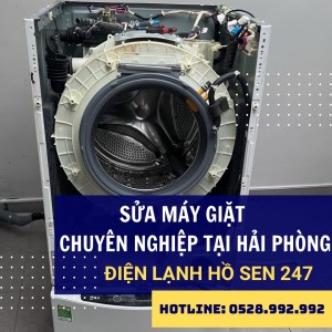 Sửa máy giặt chuyên nghiệp tại Hải Phòng