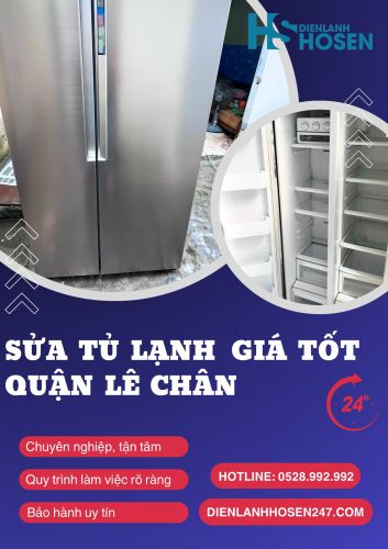 Sửa tủ lạnh tại Quận Lê Chân giá rẻ năm 2024	